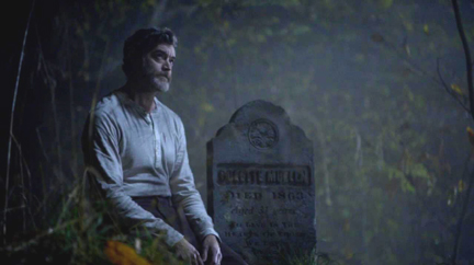 Cain asks Collette's spirit to look away. Cain asks Collette's spirit to look away.